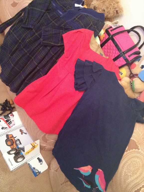 Платья на рост от 95-110 monsoon zara mothercare