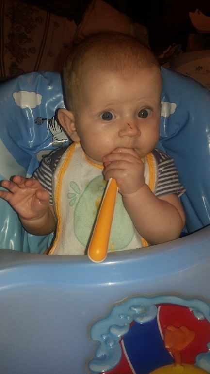 Моему сокровищу 6 месяцев!