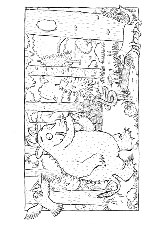 День рождения в стиле Груффало...