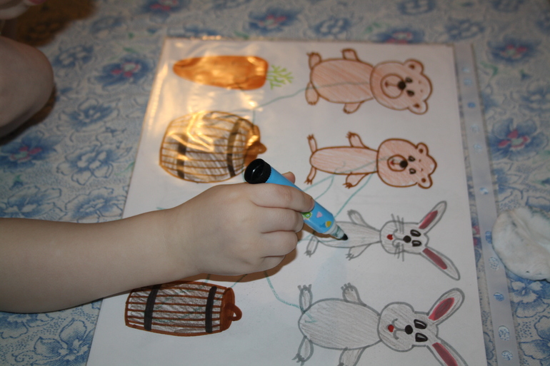 Толстый - тонкий.