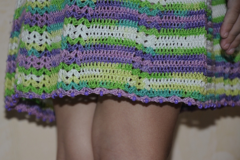 Сарафан и косынка на девочку