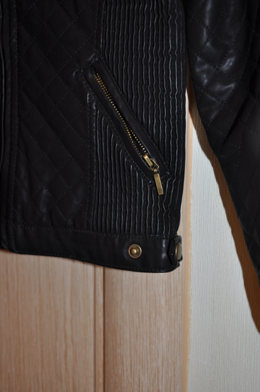 Куртка из эко кожи ZARA р4-5 (110)