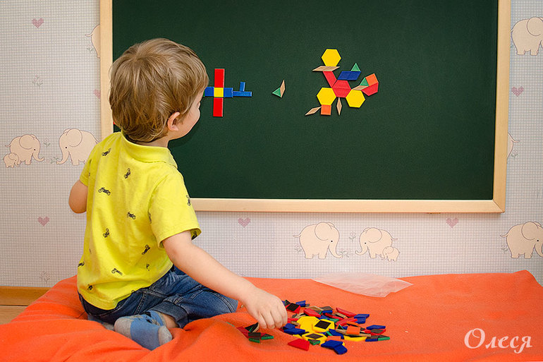 Магнитная мозаика из обычной