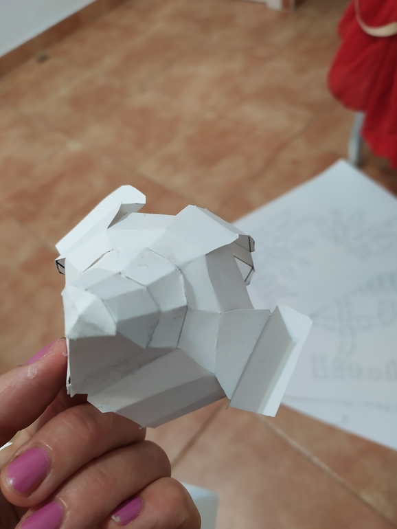 Урок-схема оригами медведь из бумаги