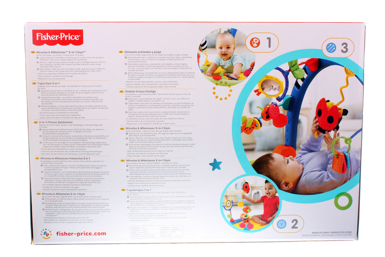 Новый Fisher Price развивающий коврик 3 в 1!