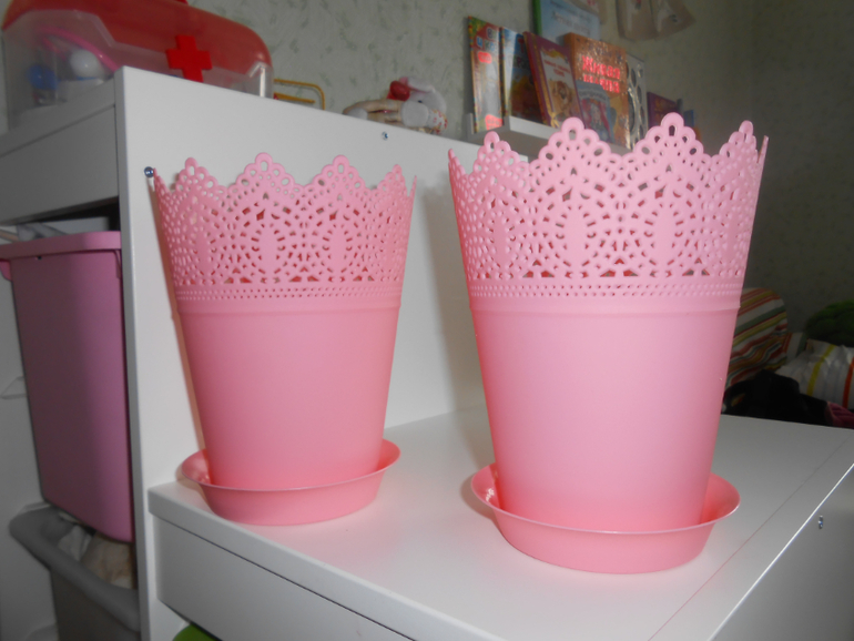 Горшочки для цветов из FixPrice