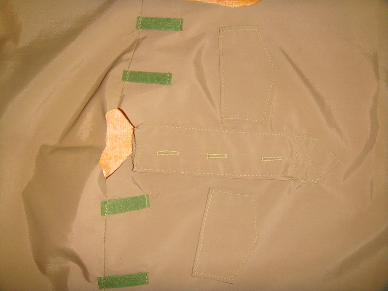 Костюм солдата времен войны