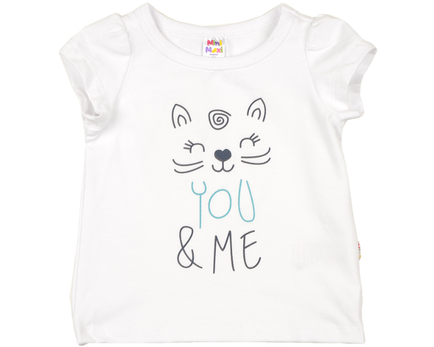Цена: 360 руб. Размеры 80-116 см. Футболка "You & me" от Mini Maxi