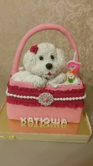 Сумочка с собачкой. Вес 4.5 кг