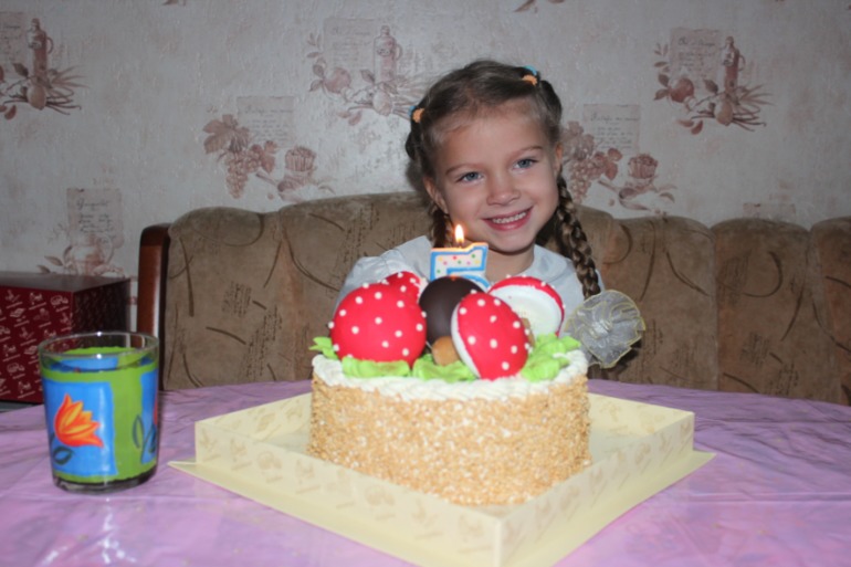 5 лет доченьке