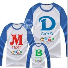 Одинаковая одежда для детей и родителей