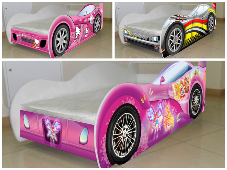 Кроватки -машинки для мальчиков и девочек!6000 р без орг
