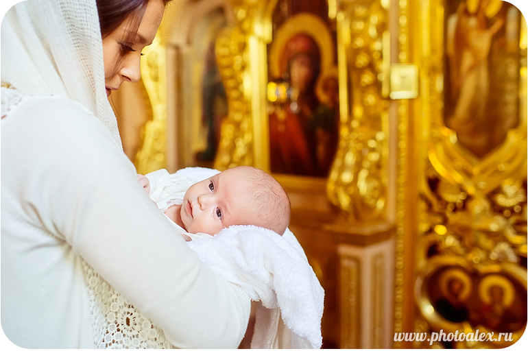 Фотограф на крещение в Москве и городах Подмосковья