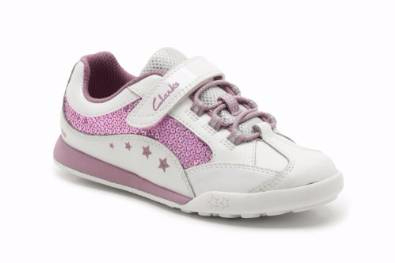 CLARKS, кожа, звездочки мигают, р-р 28(10F), стелька примерно 18см