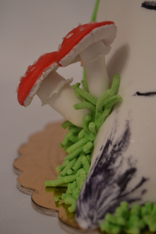 торт Зайка на пенёчке