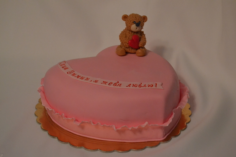 два торта на день влюблённых