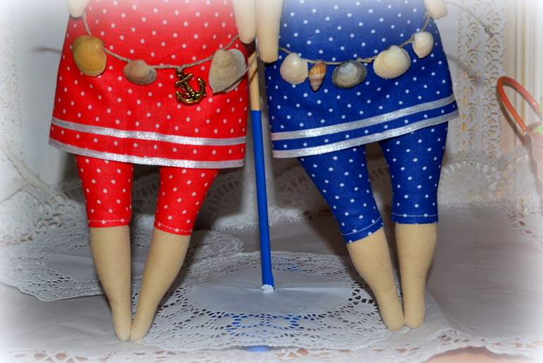 Морские тильды - толстушки)