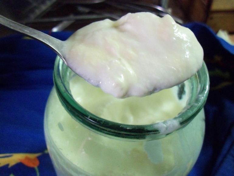 Домашний йогурт.