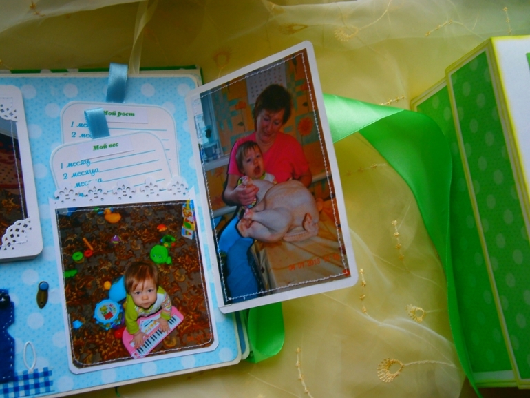 Альбом и папка для Дениски