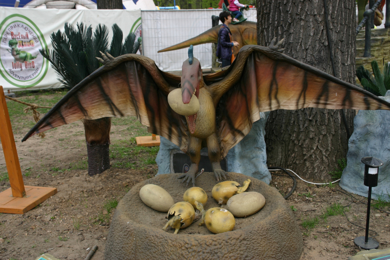 Динопарк на ВВЦ.