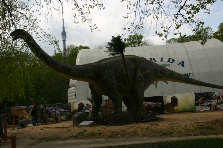Динопарк на ВВЦ.