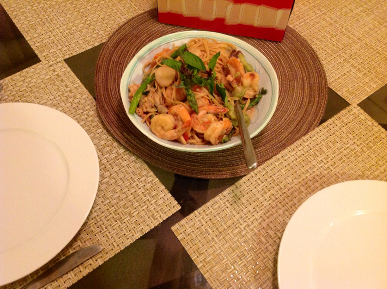 Вкусный и быстрый ужин. Ничего лишнего:)