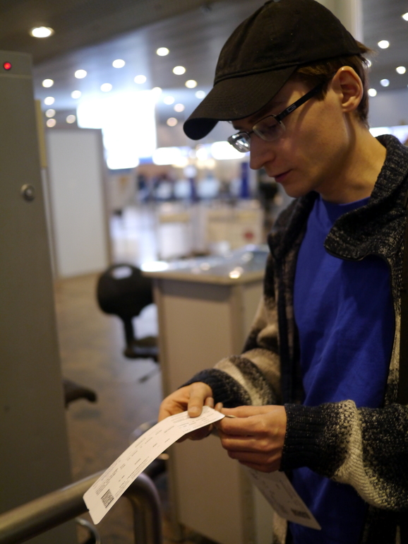 Переживания из-за долгожданной поездки.