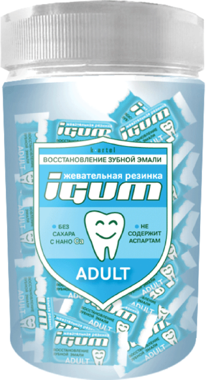 Мятная для взрослых! Целых 100 штук