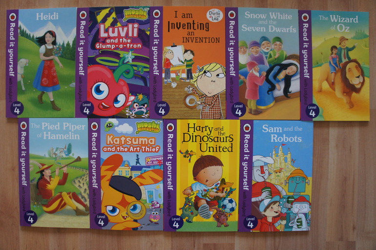 Книги на английском 4 уровень чтения 9 шт