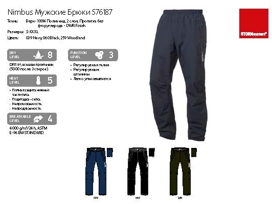 Пристрою мужские брюки Дидр-сон (весна 14)