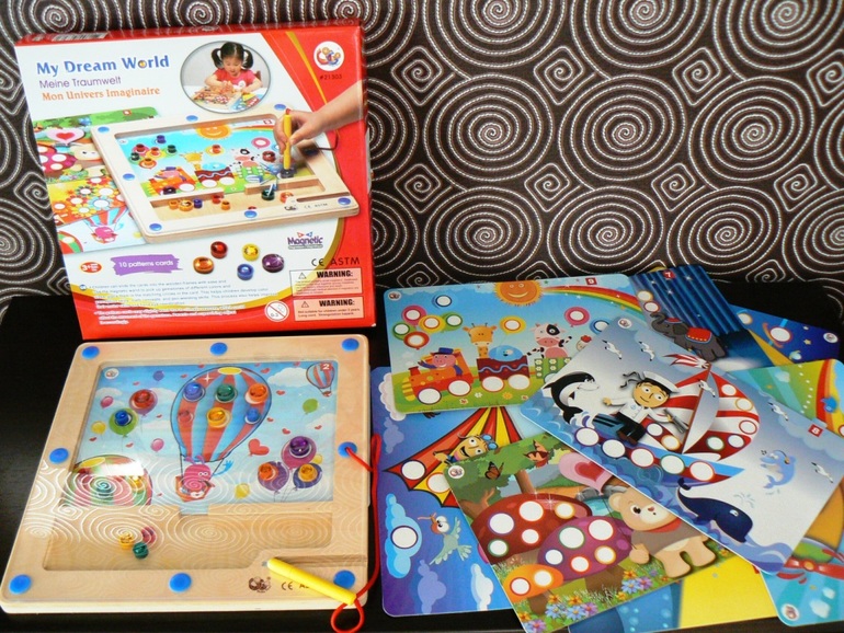 Доска с магнитными камешками