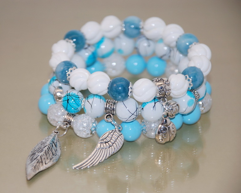 НОВИНКИ 26.12! ТОЛЬКО НАЛИЧИЕ!! Оригинальные и выразительные браслеты и серьги из натуральных камней