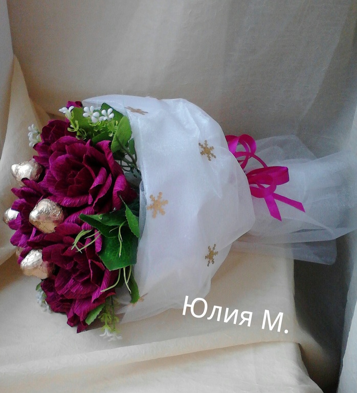 Мой последний в этом году "Розы в снегу".