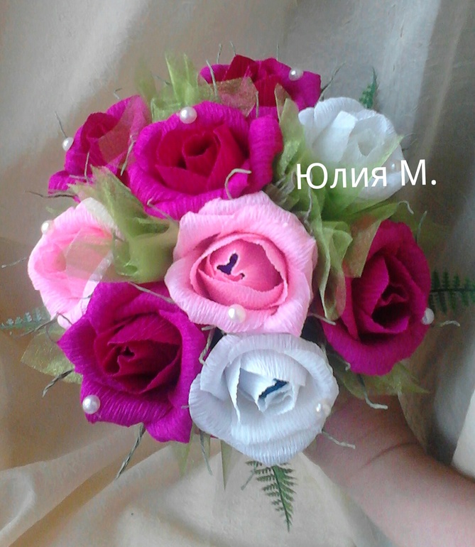 Вроде стали получаться розы))))))