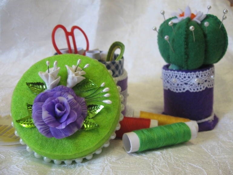 В фиолетово - зеленых тонах