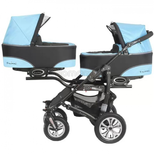КОЛЯСКА ДЛЯ ДВОЙНИ 2 В 1 BABYACTIVE TWINNY