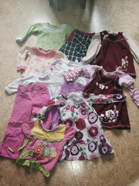 Вещи на девочку 2-3 лет