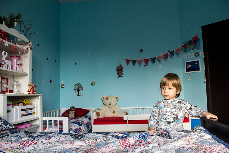 Зима у нас в доме.