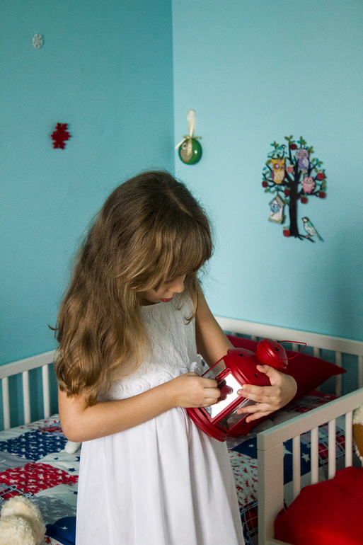 Зима у нас в доме.