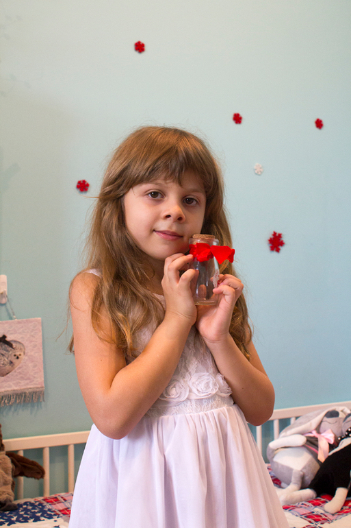 Зима у нас в доме.