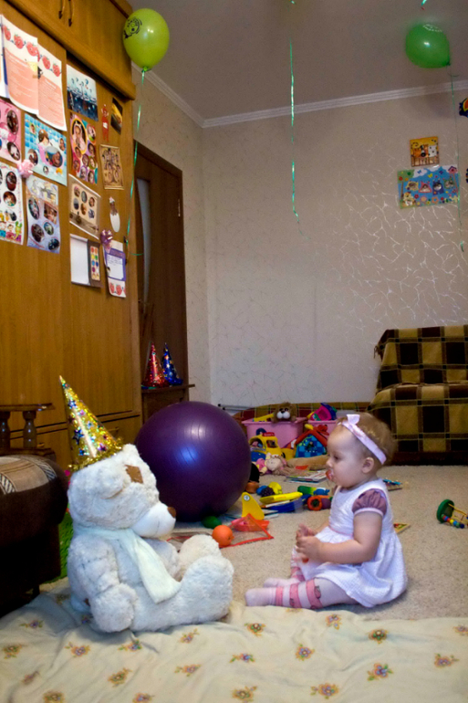 Несколько идей для первого дня рождения малыша. Наш опыт