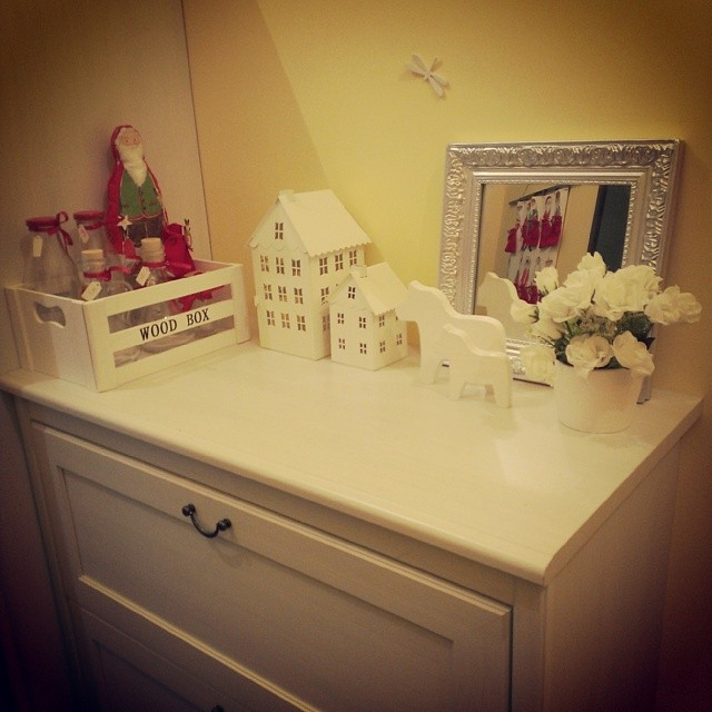 Зима у нас в доме.