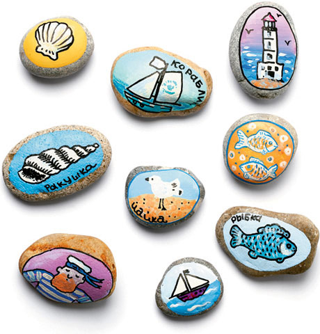 Морские камушки