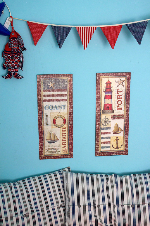 Уголок маленького капитана. Детали