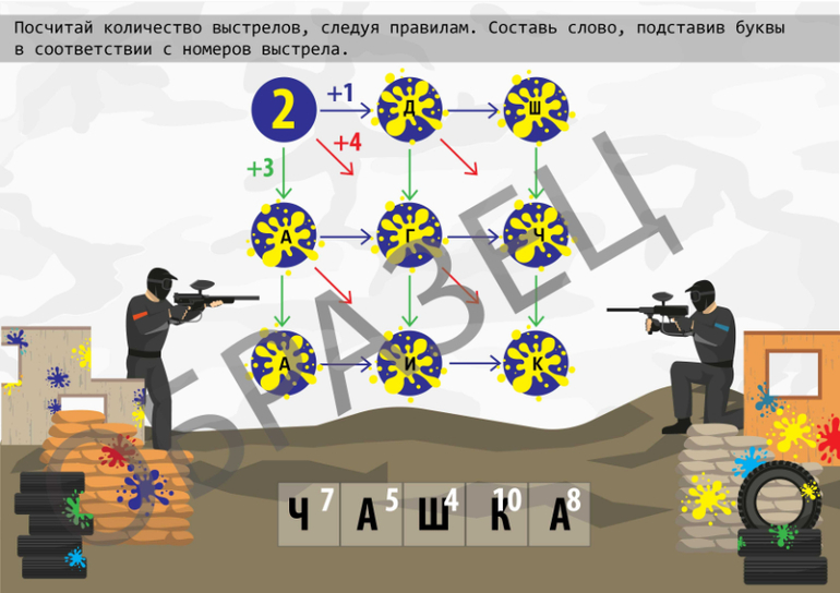 квест поиск подарка дома мальчику
