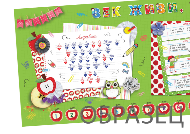 оформление класса начальной школы