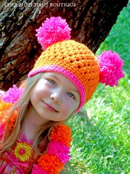Весенние шапочки под заказ.