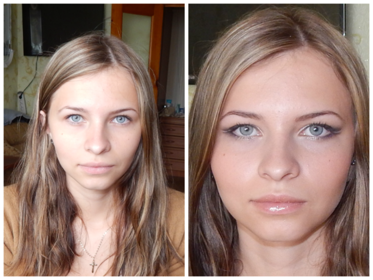 Пробные макияжи часть  3