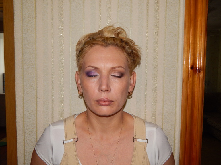 Пробные макияжи часть  3