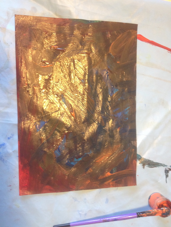 День 9 снеговик на скорую руку